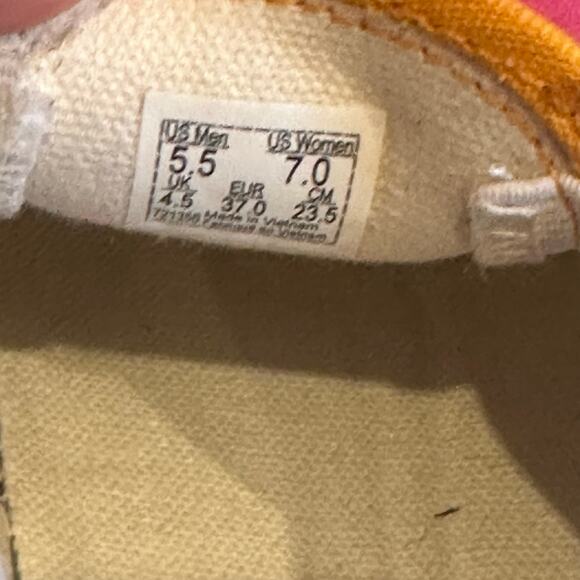 Vans Classic Slip On Sneakers sz 7 - Picture 3 of 6